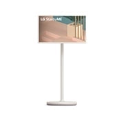 LG StanbyME, Front view of horizontal mode with background image, 27ART10AKPL, thumbnail 13
