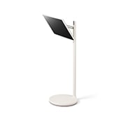 LG StanbyME, 45 degree side view of horizontal mode that a display facing downwards, 27ART10AKPL, thumbnail 13