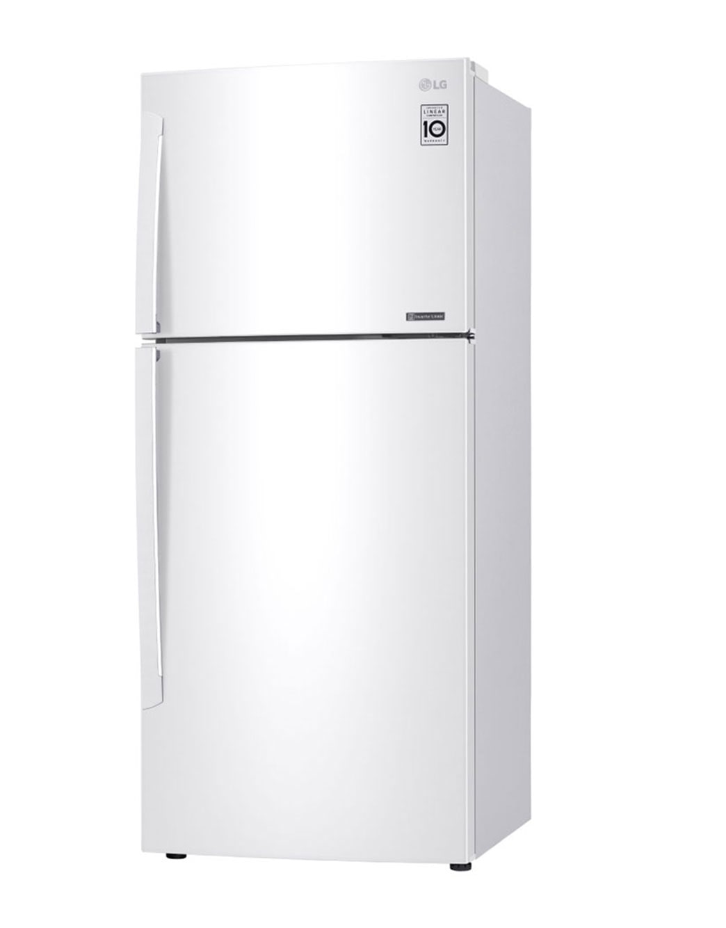 LG ثلاجة فريزر علوي بسعة 438 لتر و بتقنية تبريد الابواب , Left side view, GR-C639HWCL