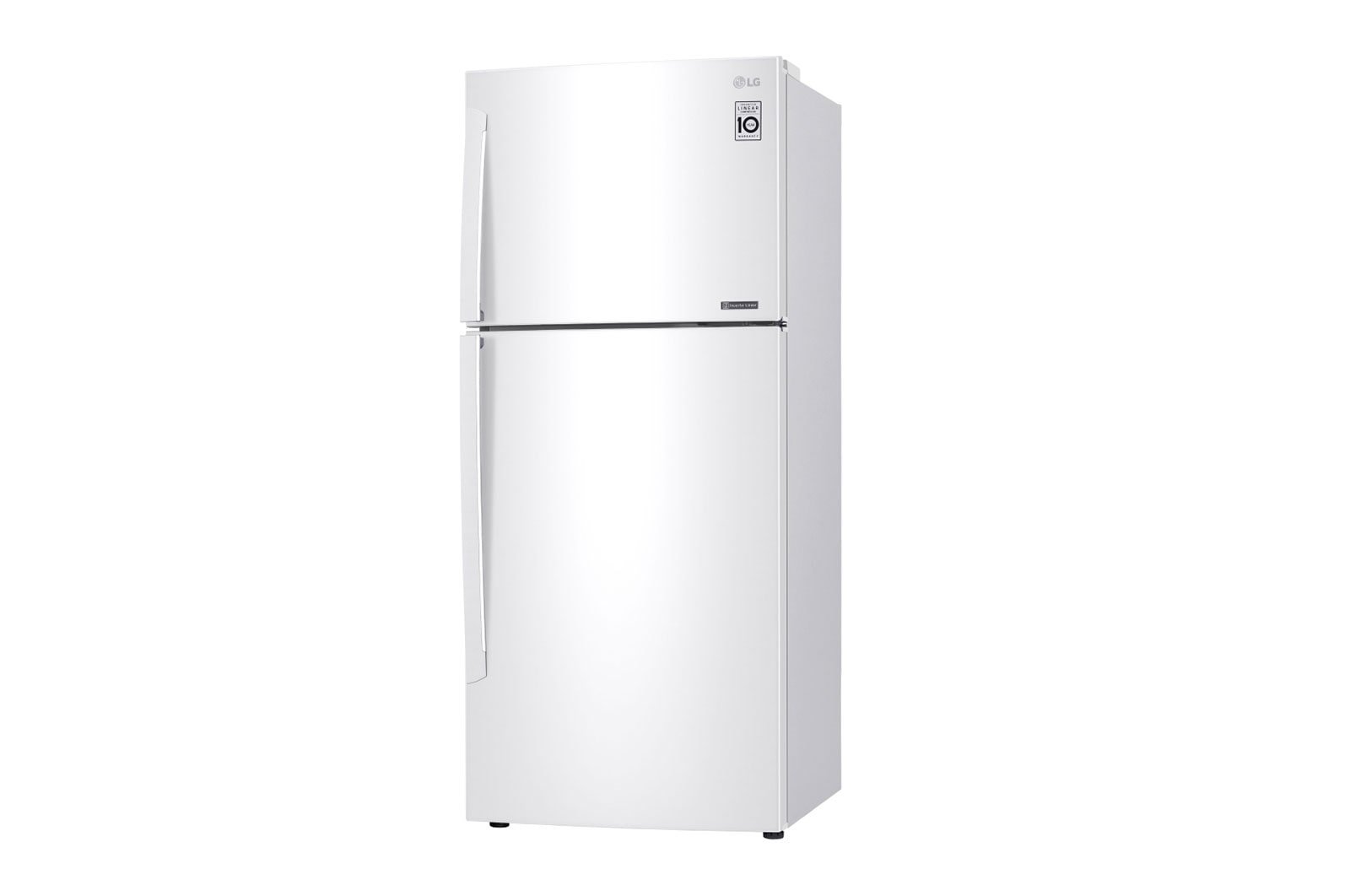 LG ثلاجة فريزر علوي بسعة 438 لتر و بتقنية تبريد الابواب , Left side view, GR-C639HWCL