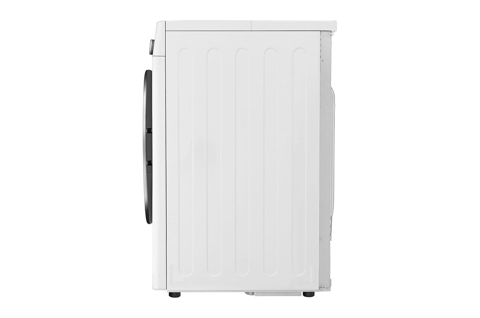 LG نشافة  توفير الطاقة بالمضخة الحرارية 9كغم لون أبيض, الجانب, RC10V7WDK