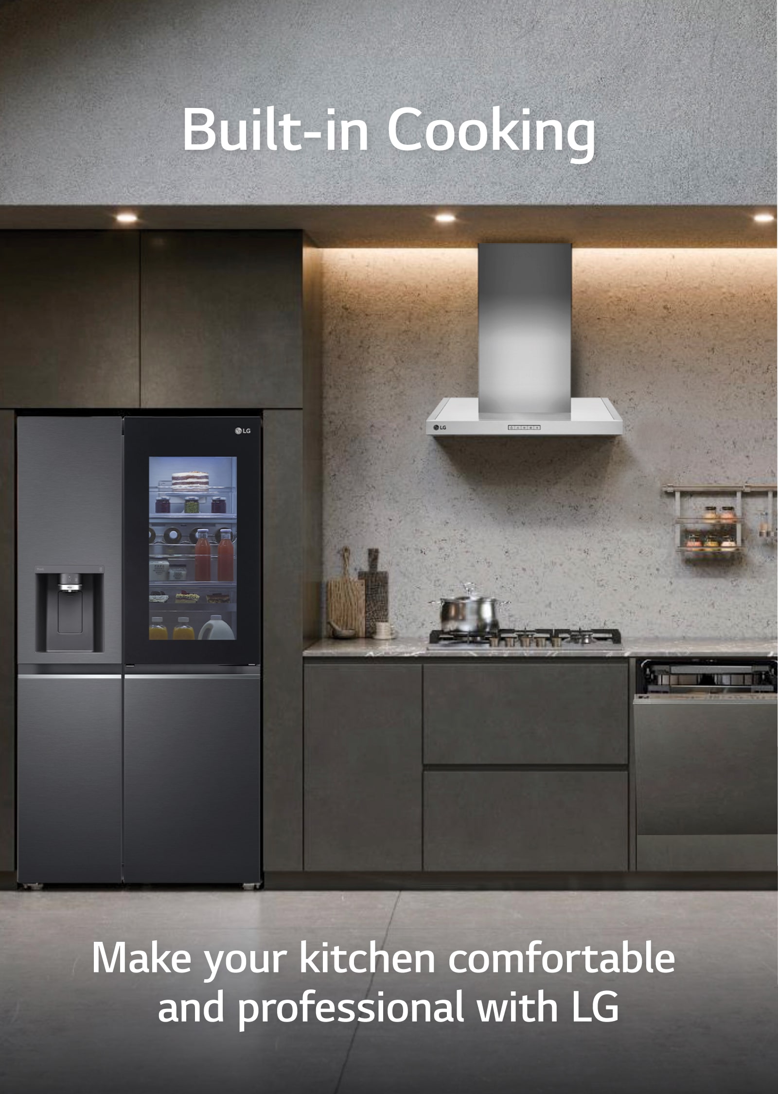 Built-in Cookers & Integrated Ovens