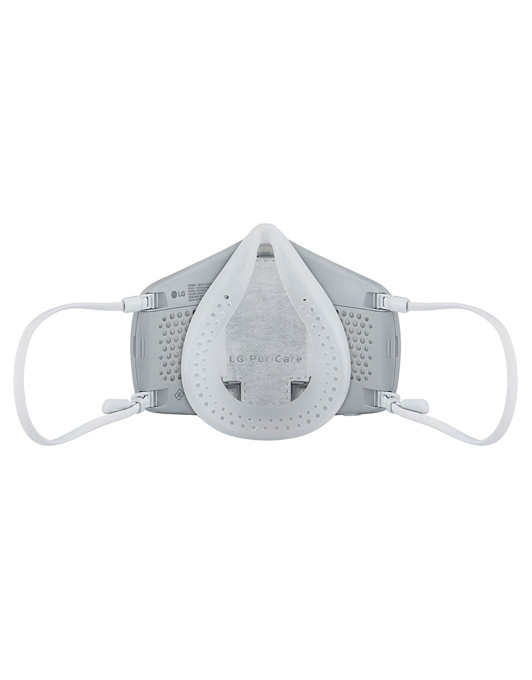 LG PuriCare™ Wearable Air Purifier, back inner cover, AP551AWFA