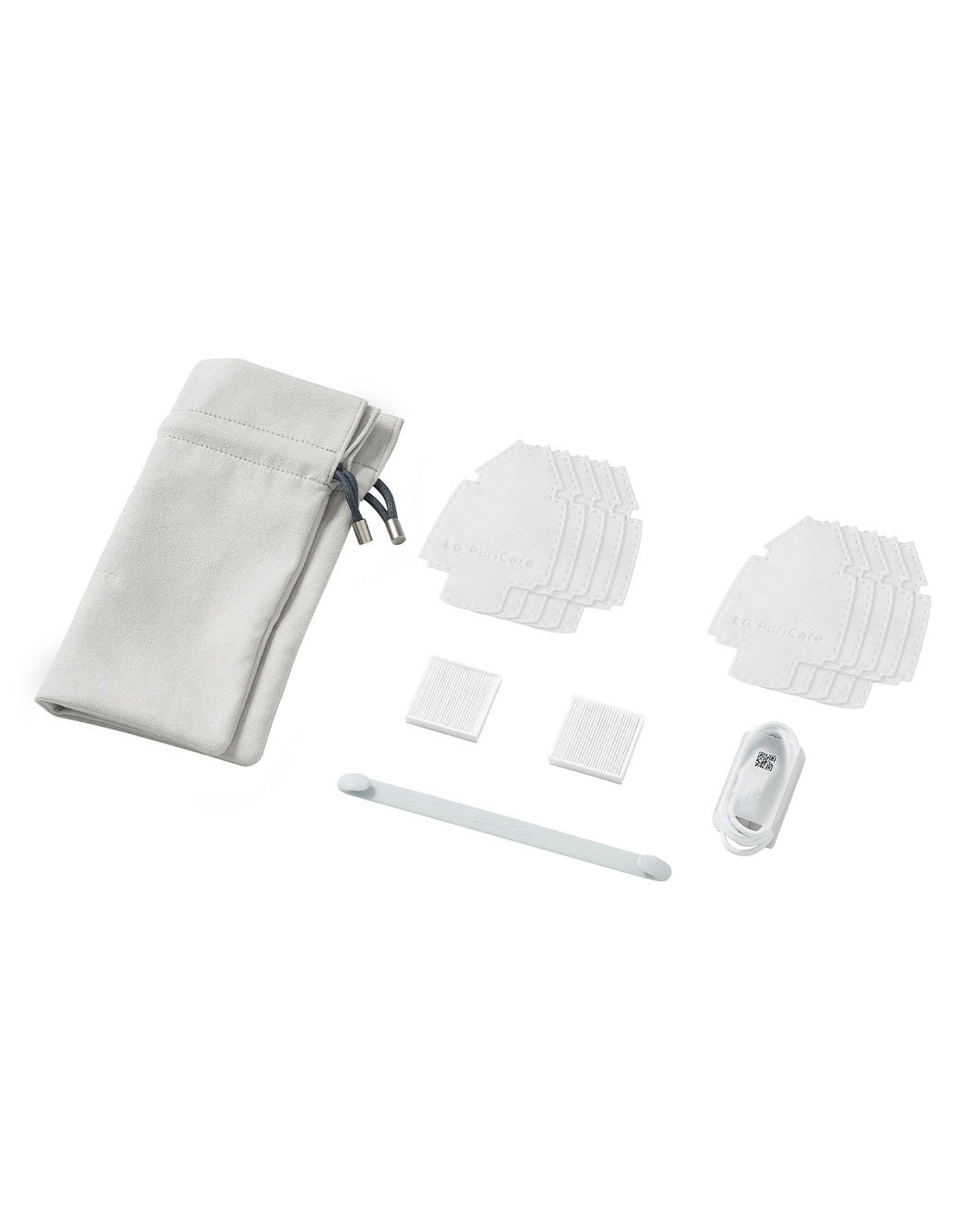 LG PuriCare™ Wearable Air Purifier, accessories, AP551AWFA