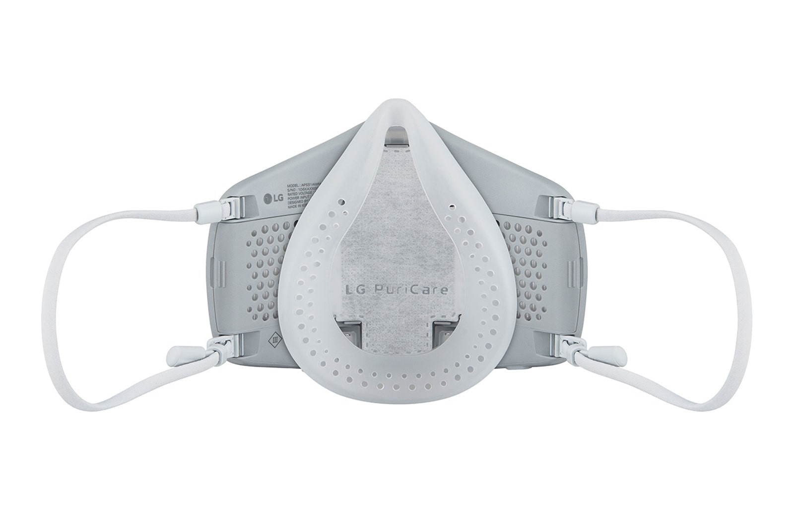 LG PuriCare™ Wearable Air Purifier, back inner cover, AP551AWFA