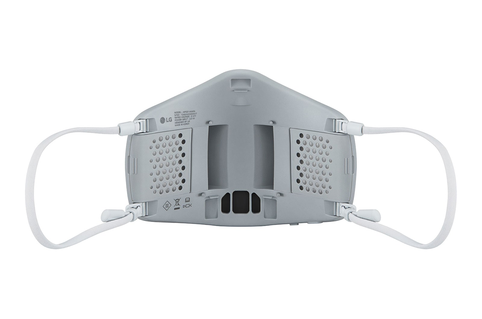 LG PuriCare™ Wearable Air Purifier, rear view, AP551AWFA