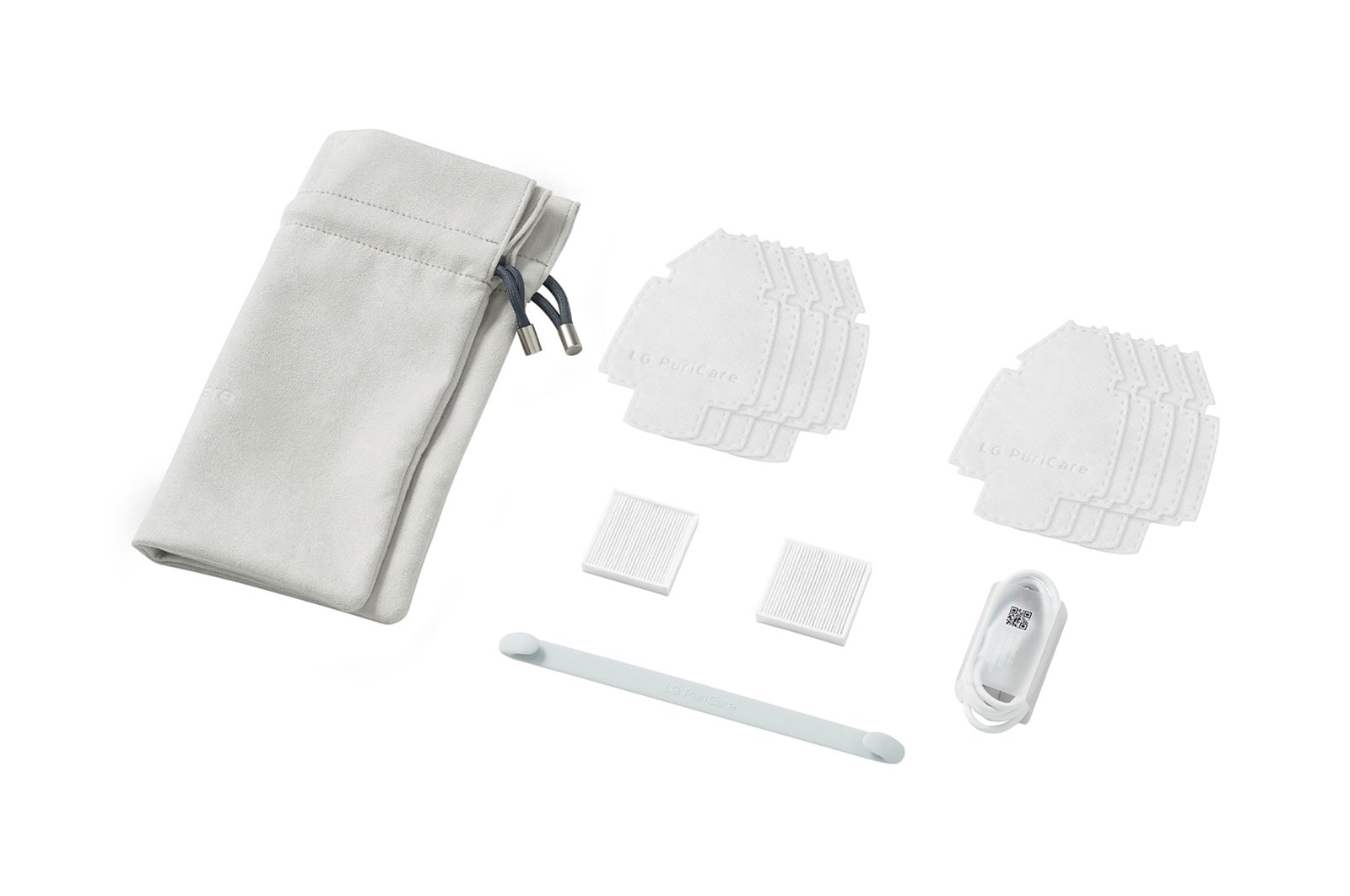 LG PuriCare™ Wearable Air Purifier, accessories, AP551AWFA