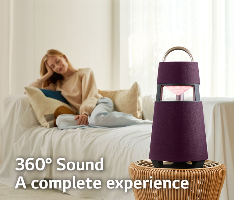 LG Portable speaker with Lights XBOOM360 RP4