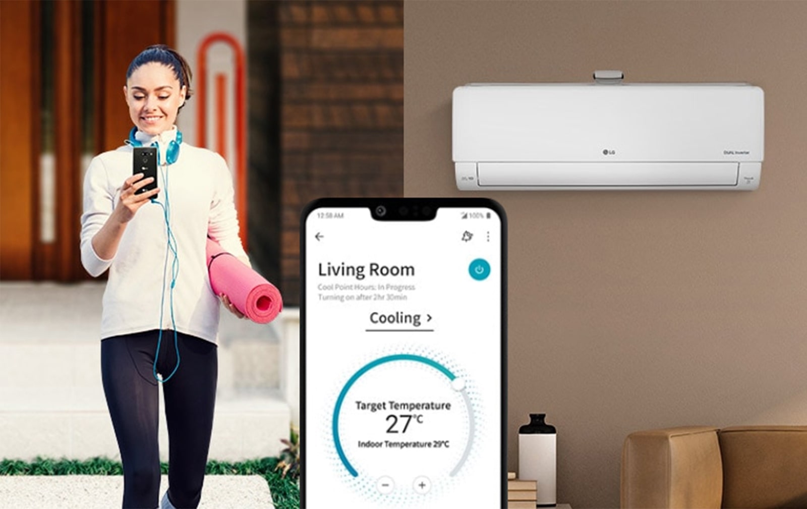 How Does an Air Conditioner Know the Room's Temperature?
