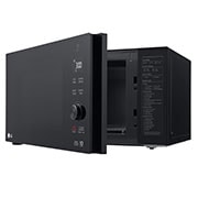 LG Microwave oven 42L, Smart Inverter, Even Heating and Easy Clean, Black color, Right Open View, MH8265DIS, thumbnail 6