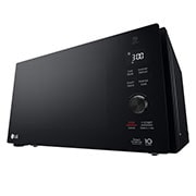 LG Microwave oven 42L, Smart Inverter, Even Heating and Easy Clean, Black color, Perspective View, MH8265DIS, thumbnail 9