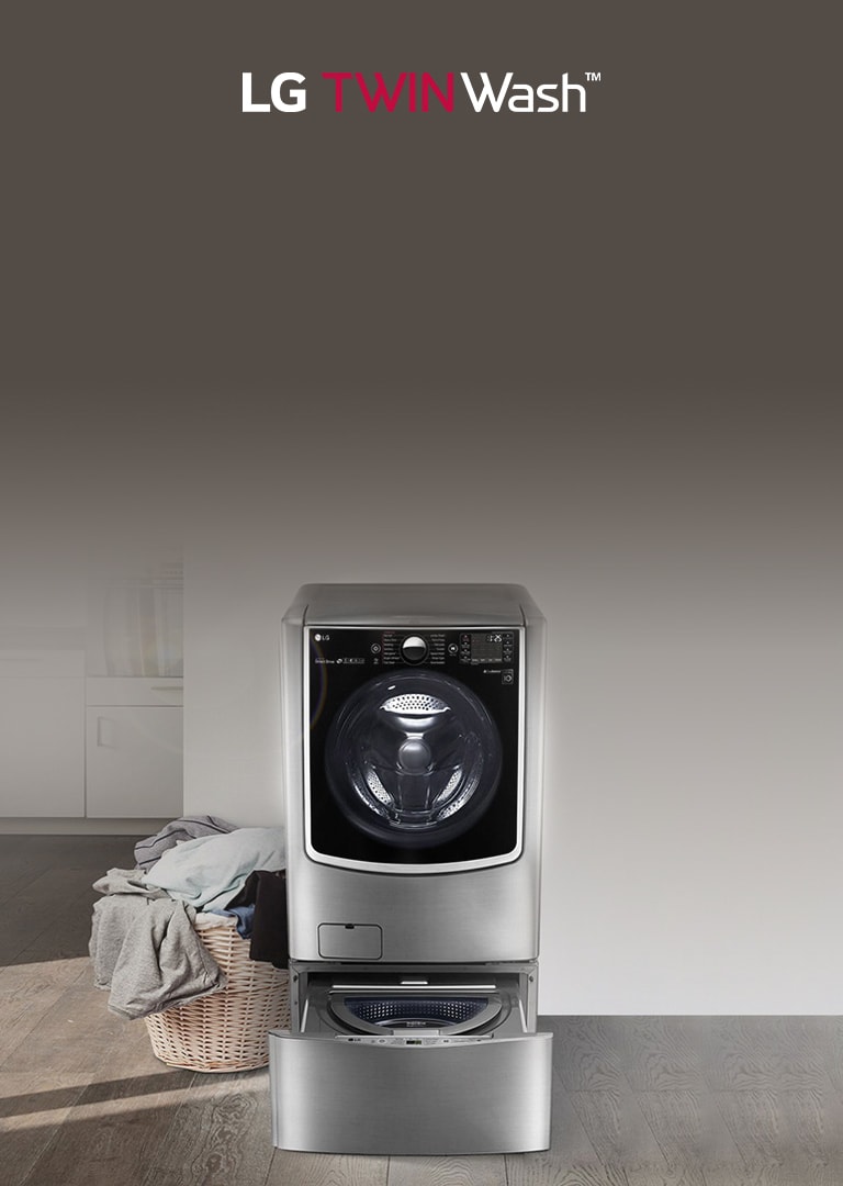 LG 2.0 Kg TWINWash™, Mini Washing Machine, Inverter Direct Drive