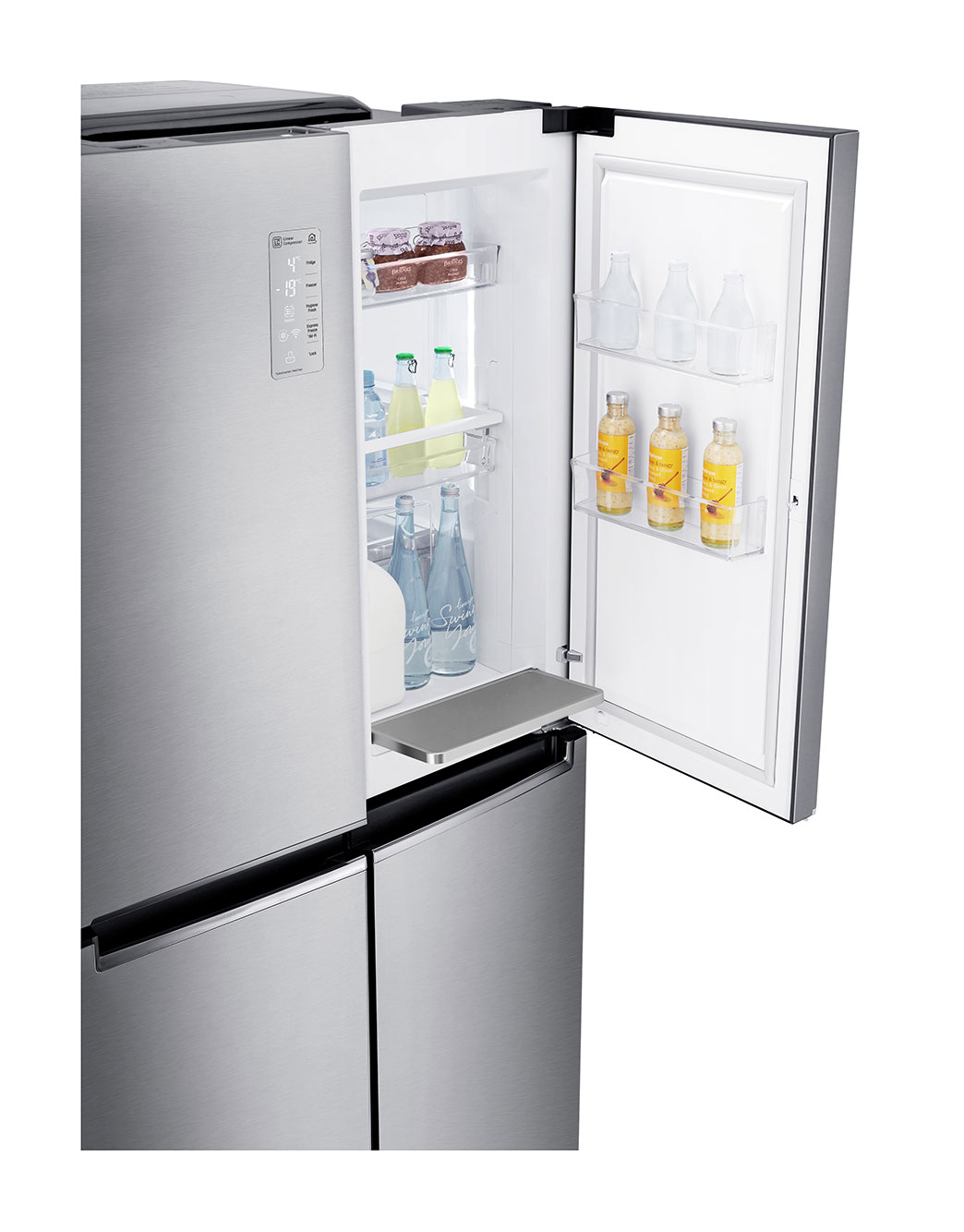 lg premium 4 door refrigerator door in door