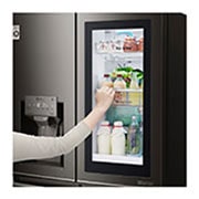 LG InstaView Door-in-Door, Four Door Refrigerator, 705L Gross Capacity, GRX-274DPBC, GRX-274DPBC, thumbnail 6