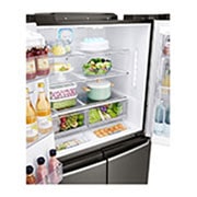 LG InstaView Door-in-Door, Four Door Refrigerator, 705L Gross Capacity, GRX-274DPBC, GRX-274DPBC, thumbnail 9