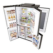 LG InstaView Door-in-Door, Four Door Refrigerator, 705L Gross Capacity, GRX-274DPBC, GRX-274DPBC, thumbnail 13