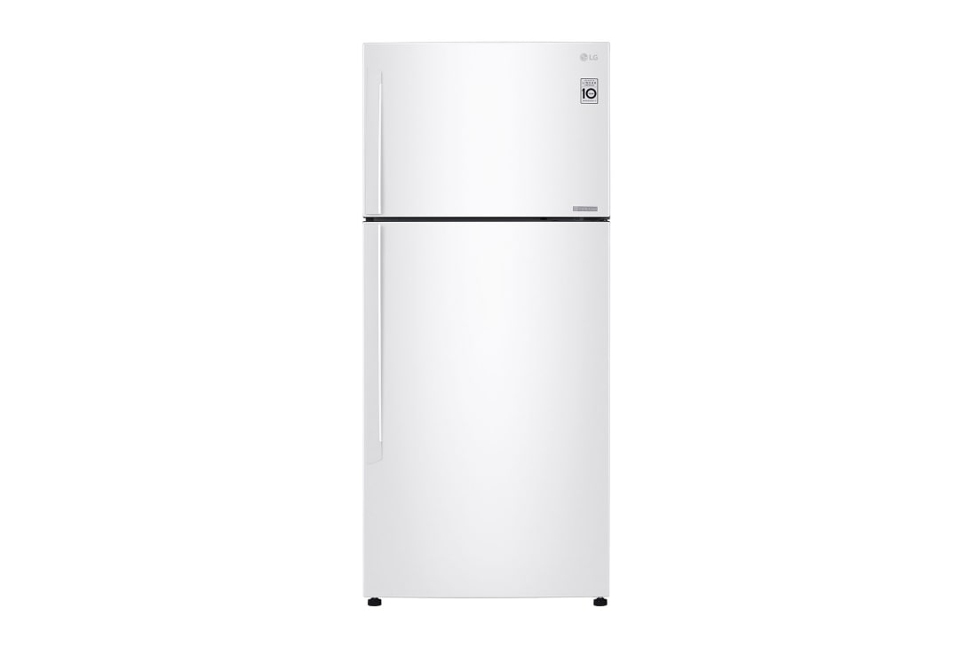 LG Top freezer Refrigerator 516L Gross Capacity, Smart Inverter Compressor, DoorCooling+™, White Color, GNM-705HWI, GNM-705HWI