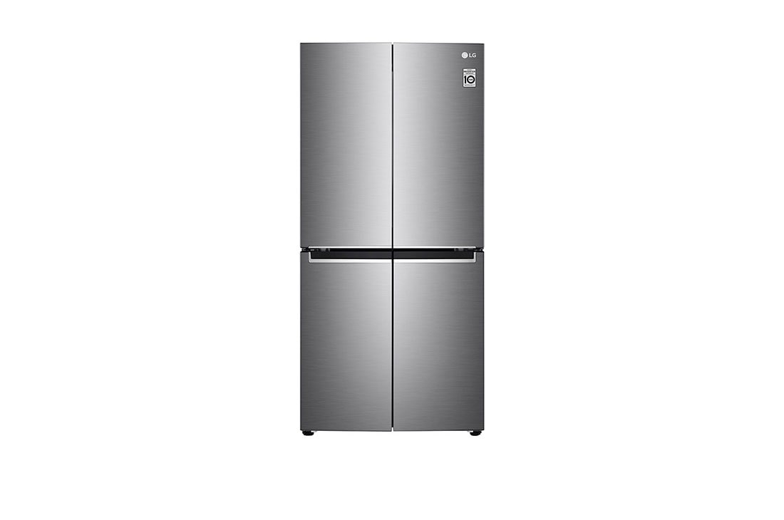 LG Four Doors Refrigerator 594L, Smart Diagnosis., Front View, GCB-334DVL