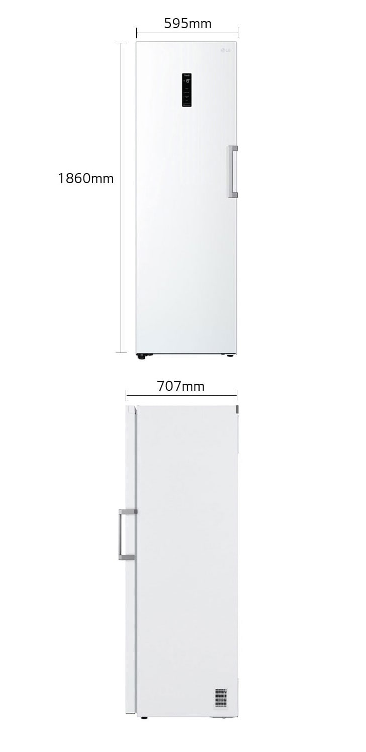 Up Right Standing Freezer, PGC-B514EQFM