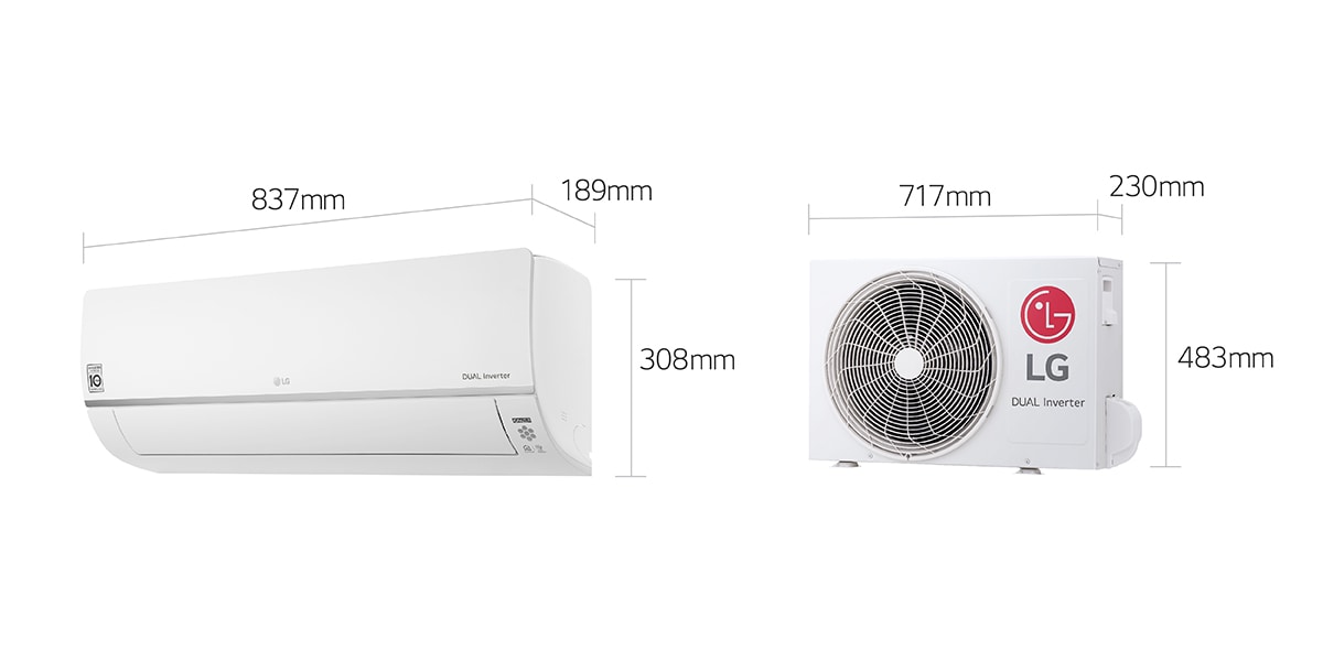 dual inverter ac lg 5 star