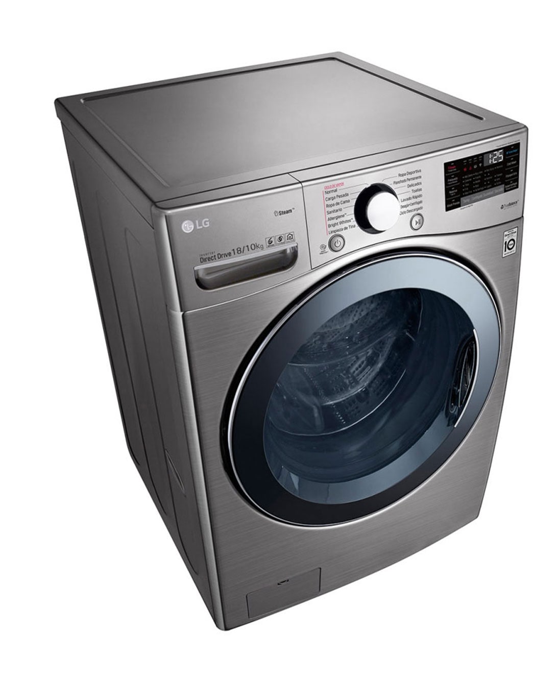 lg 10kg direct drive front load washing machine