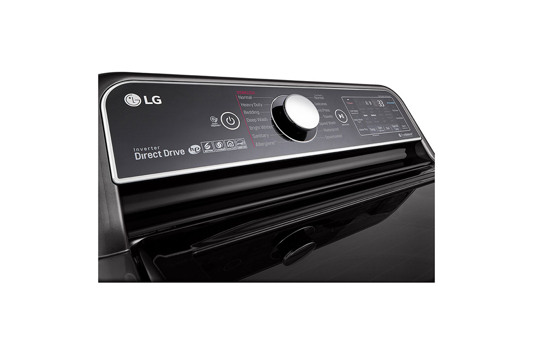 lg steam washer top load