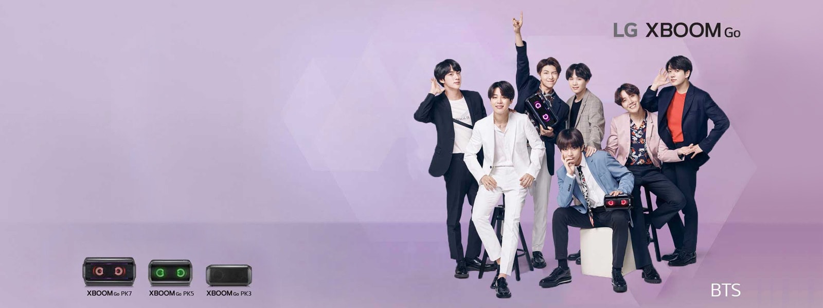 Lg store xboom bts