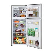 lg refrigerator 260l shiny steel