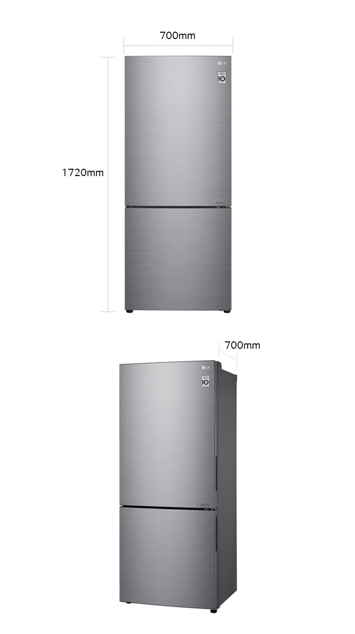 Lg 454l deals bottom mount fridge