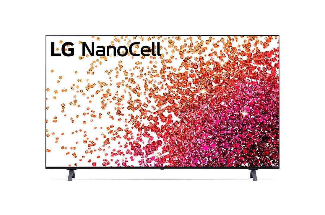 LG 65NANO75TPA, A front view of the LG NanoCell TV, 65NANO75TPA