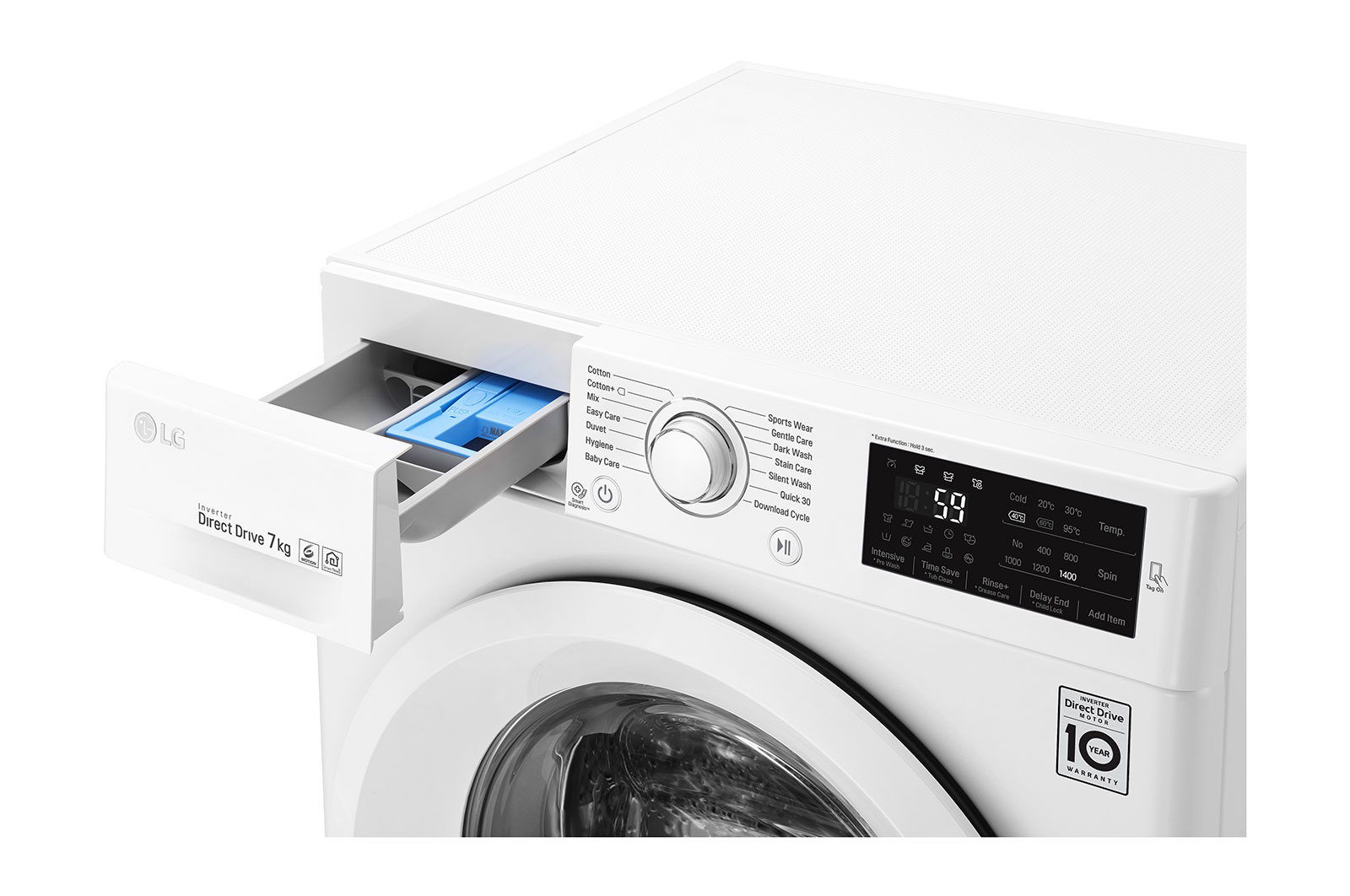 Fc1007s5w lg washing deals machine