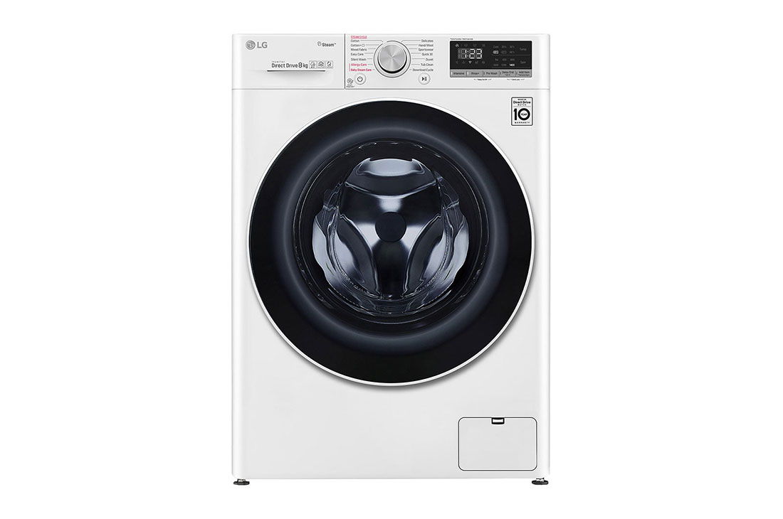 LG 8kg, AI Direct Drive Front Load Washing Machine, FV1408S4W, FV1408S4W