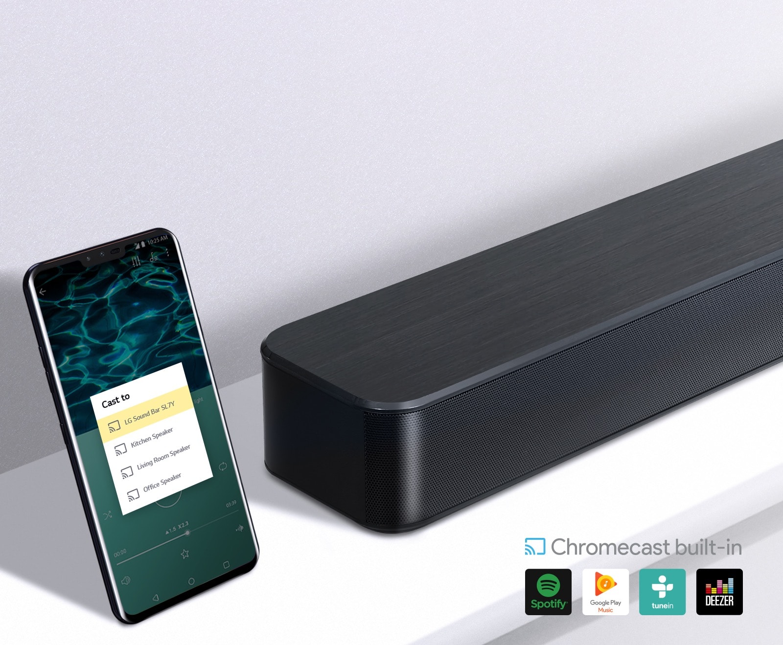 lg chromecast built in