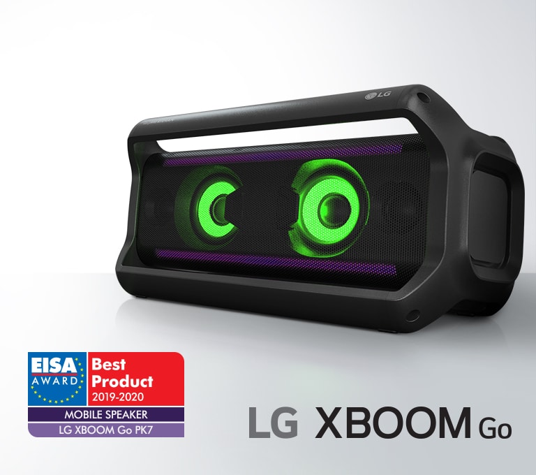 lg pk7 xboom go bluetooth party speaker