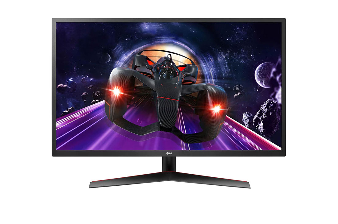 LG 32 colių Full HD IPS monitorius, vaizdas iš priekio, 32MP60G-B