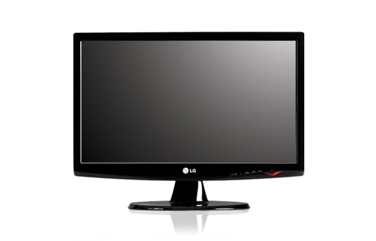 LG 24'' LCD monitorius, tikras skaitmeninis gyvenimas su 16:9 formato ekranu, švarus - nesidvejinantis vaizdas, patogios funkcijos su FUN klavišu, W2443T