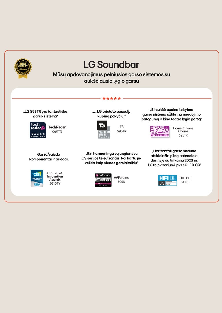 LG „Soundbar