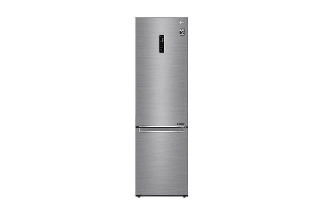 LG GBB7 serijos 384L pilnai bešerkšnis šaldytuvas, aukštis 203cm, Total No Frost, GBB72PZDZN