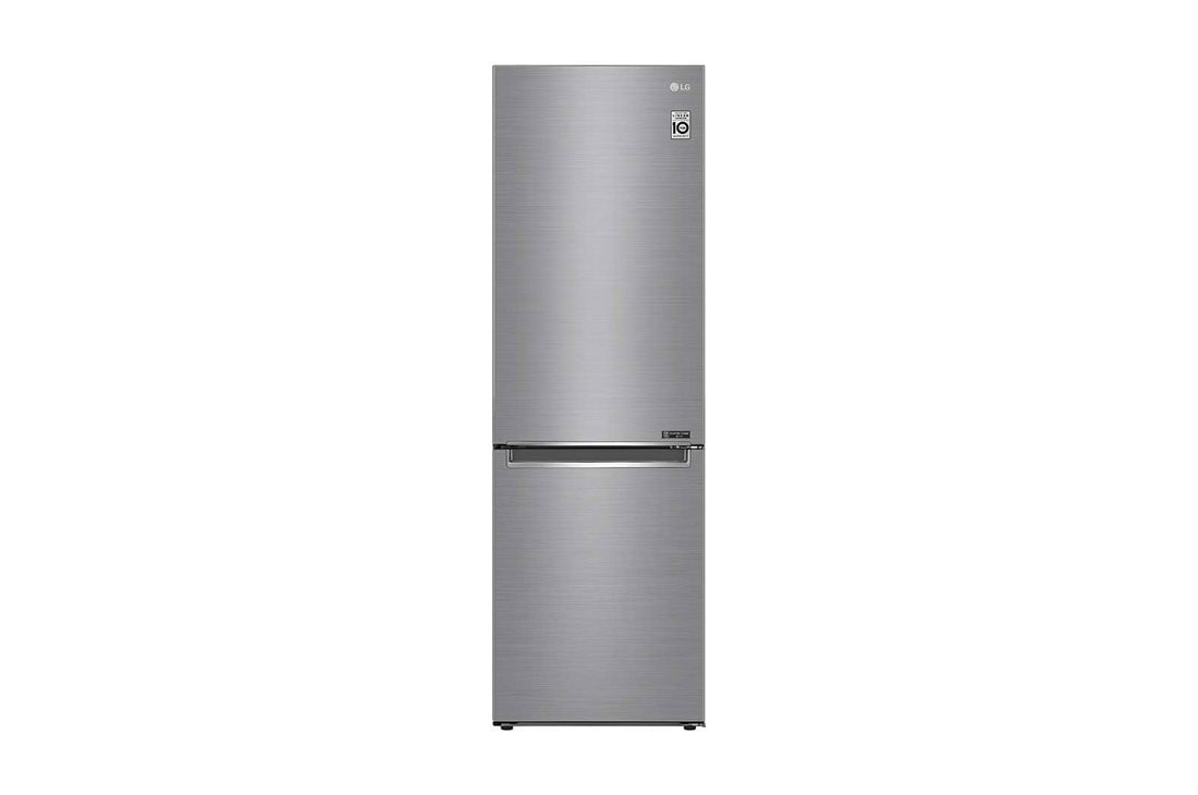 LG GBB6 serijos 341L pilnai bešerkšnis šaldytuvas, aukštis 186cm, Total No Frost, GBB61PZGGN