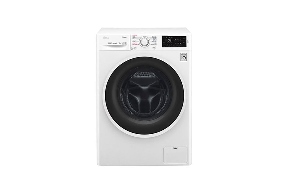 LG 8kg „6 Motion“ skalbimo mašina su džiovintuvu, F4J6TG0W