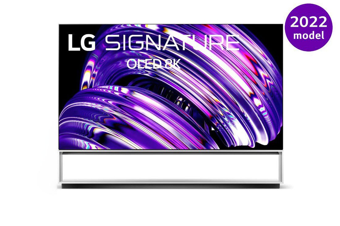 LG 88'' 8K OLED TV Z2, Vaizdas iš priekio , OLED88Z29LA