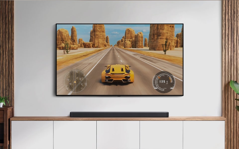 Televizoriaus garso skydelio nustatymas, kad OLED televizorių garsas būtų dar geresnis