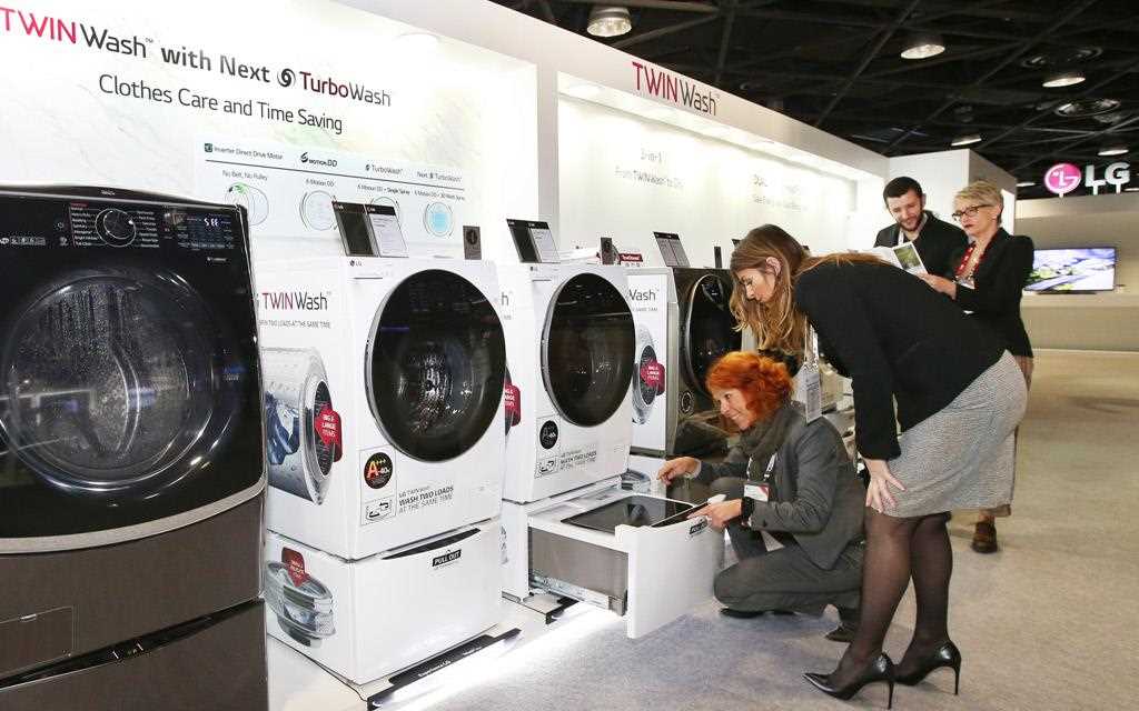 TwinWash skalbimo mašinos