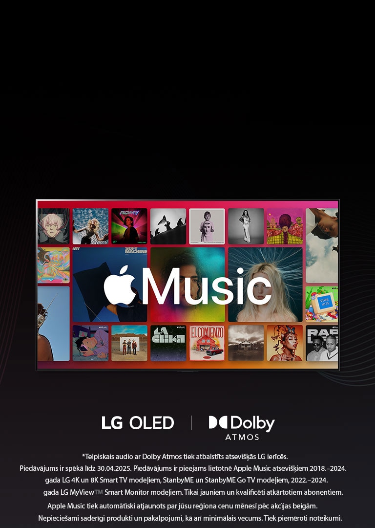 emiet Apple Music 3 mēnešus bez maksas