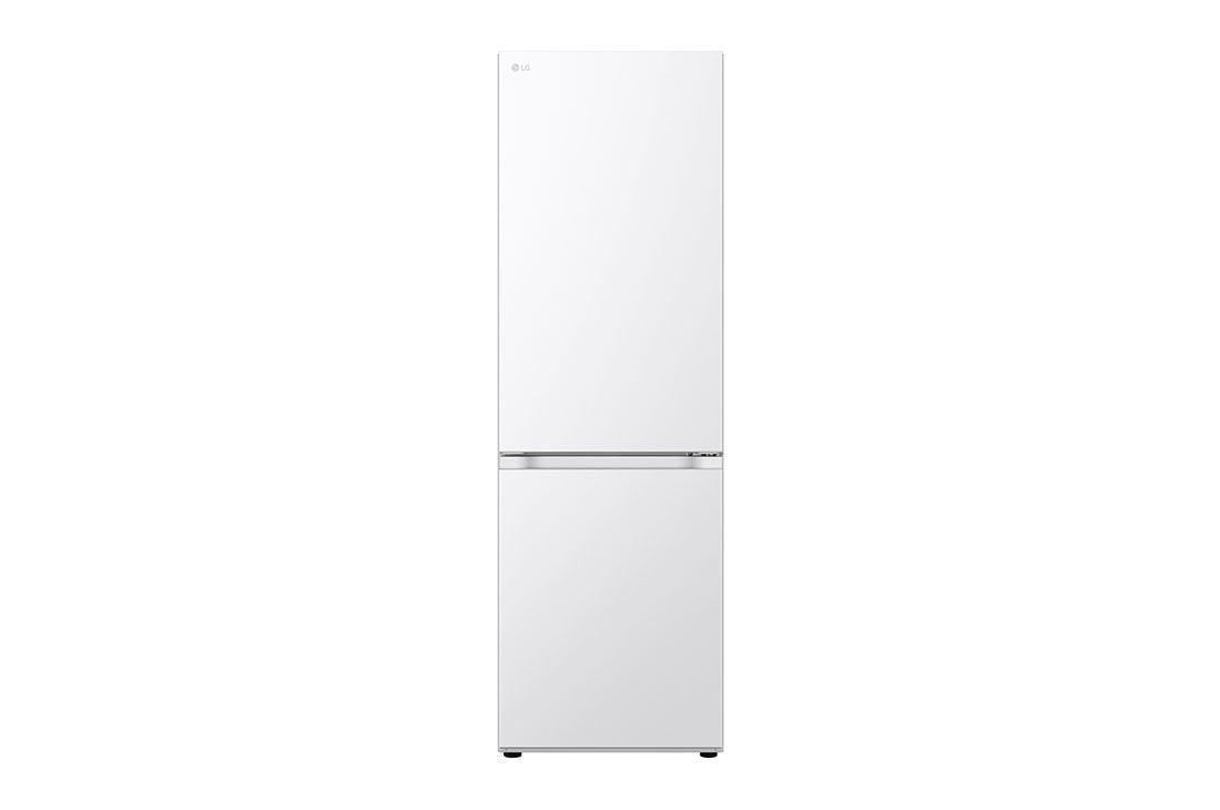 LG 3. sērijas ledusskapis, 344 l, augstums 186 cm, Total No Frost, Front View, GBV3100DSW