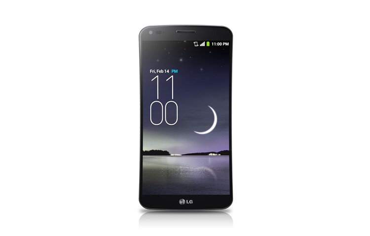 LG G Flex viedtālrunis ar 2,26 GHz četrkodolu procesoru un 6 collu P-OLED izliektu ekrānu., D955