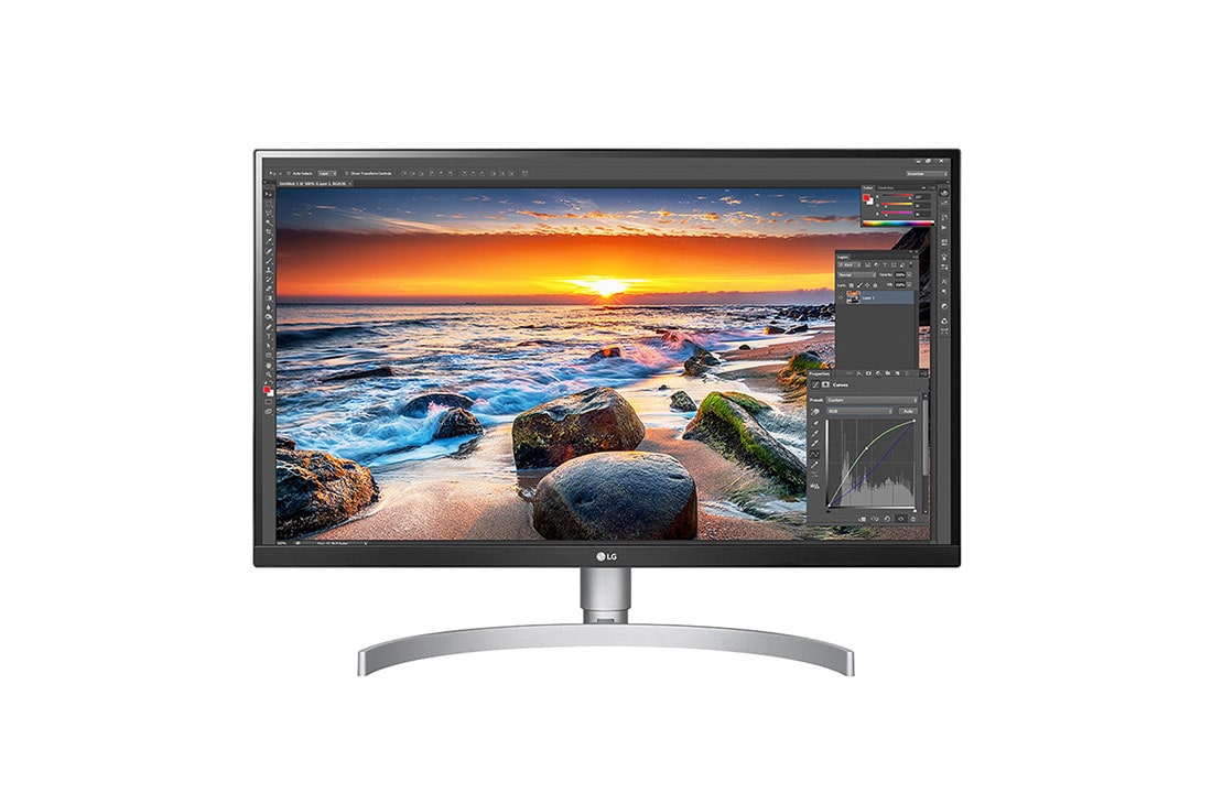 LG 27 collu UHD 4K monitors, 27UL850-W