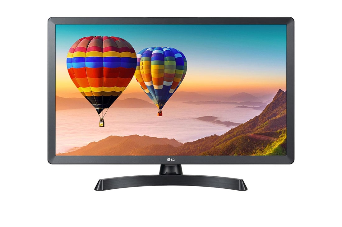 LG 27,5'' HD saderīgs LED viedais monitors, skats no priekšpuses, 28TN515S-PZ