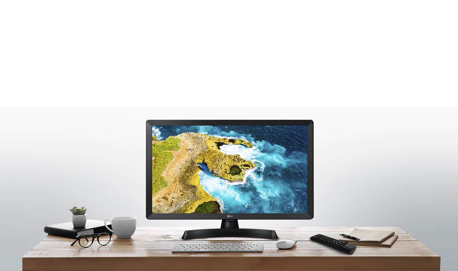 Ar LG LED TV monitoru varat iegt televizora un monitora apvienojumu