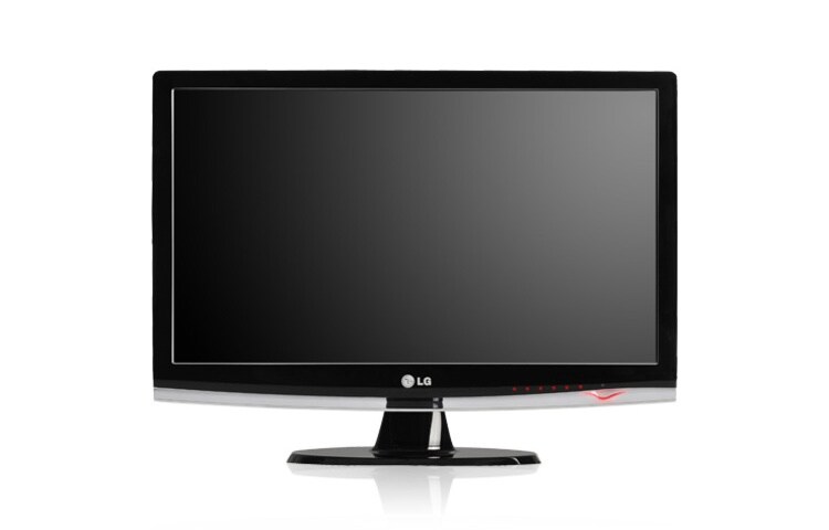 LG 24'' LCD monitors, izcila attēla kvalitāte, dzidri attēli bez pēcattēliem, funkcija Auto Bright nodrošina acīm vispiemērotāko spilgtumu, W2453TQ